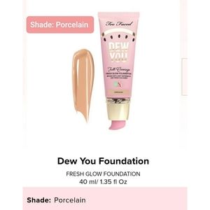 ❌SOLD❌Too Faced Tutti Frutti Dew You Foundation